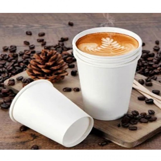 ΠΟΤΗΡΙ ΧΑΡΤΙΝΟ 1ΤΟΙΧΟ 8oz ΛΕΥΚΟ ΓΥΑΛΙΣΤΕΡΟ 50τεμ