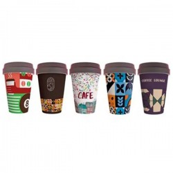 ΠΟΤΗΡΙ ΧΑΡΤΙΝΟ 1ΤΟΙΧΟ 12-14oz "SINGLE MIX" 50τεμ