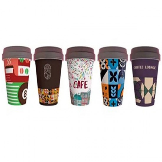 ΠΟΤΗΡΙ ΧΑΡΤΙΝΟ 1ΤΟΙΧΟ 16oz "SINGLE MIX" 50τεμ