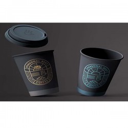 ΠΟΤΗΡΙ ΧΑΡΤΙΝΟ 1ΤΟΙΧΟ 8oz "SINGLE PERSONAL MIX" 50τεμ