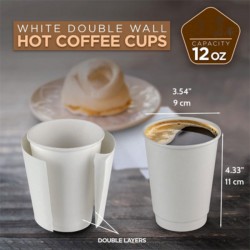 ΠΟΤΗΡΙ ΧΑΡΤΙΝΟ 2ΤΟΙΧΟ 12-14oz ΛΕΥΚΟ ΓΥΑΛΙΣΤΕΡΟ 25τεμ