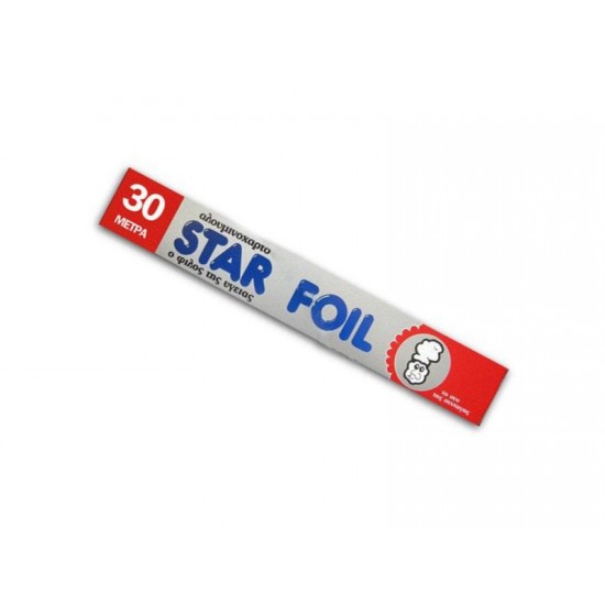 ΑΛΟΥΜΙΝΟΧΑΡΤΟ STAR ΟΙΚΙΑΚΟ 30 x 29 cm ΑΛΟΥΜΙΝΟΧΑΡΤΟ STAR ΟΙΚΙΑΚΟ 30 x 29 cm