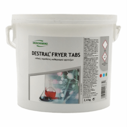 ΛΙΠΟΔΙΑΛΥΤΗΣ ΣΕ ΤΑΜΠΛΕΤΕΣ DESTRAL FRYER TABS ΛΙΠΟΔΙΑΛΥΤΗΣ ΣΕ ΤΑΜΠΛΕΤΕΣ DESTRAL FRYER TABS