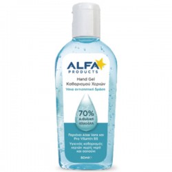 ΑΛΚΟΟΛΟΥΧΟ GEL ΧΕΡΙΩΝ ΜΕ 70 % ΑΛΚΟΟΛΗ ALFA 80 ml ΑΛΚΟΟΛΟΥΧΟ GEL ΧΕΡΙΩΝ ΜΕ 70 % ΑΛΚΟΟΛΗ ALFA 80 ml
