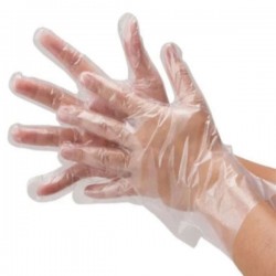 ΓΑΝΤΙΑ HDPE ΔΙΑΦΑΝΑ 100 τεμ ΓΑΝΤΙΑ HDPE ΔΙΑΦΑΝΑ 100 τεμ