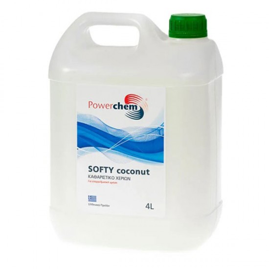 ΚΡΕΜΟΣΑΠΟΥΝΟ SOFTY COCONUT ECONOMY 4 lt ΚΡΕΜΟΣΑΠΟΥΝΟ SOFTY COCONUT ECONOMY 4 lt
