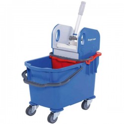 ΚΑΡΟΤΣΙ ΣΦΟΥΓΓΑΡΙΣΜΑΤΟΣ 25 lt. ΜΕ ΠΡΕΣΑ & ΚΑΔΟ ΔΙΑΧΩΡΙΣΜΟΥ 10 lt. (3716)				