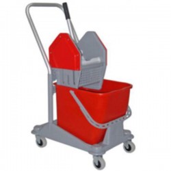 ΚΑΡΟΤΣΙ ΣΦΟΥΓΓΑΡΙΣΜΑΤΟΣ 25 lt ΜΕ ΠΡΕΣΑ (0363)