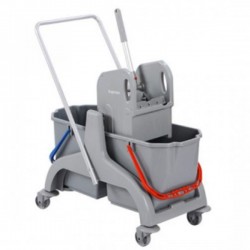 ΚΑΡΟΤΣΙ ΣΦΟΥΓΓΑΡΙΣΜΑΤΟΣ ECO 2ΠΛΟ 25 lt. ΜΕ ΠΡΕΣΑ (3102)				