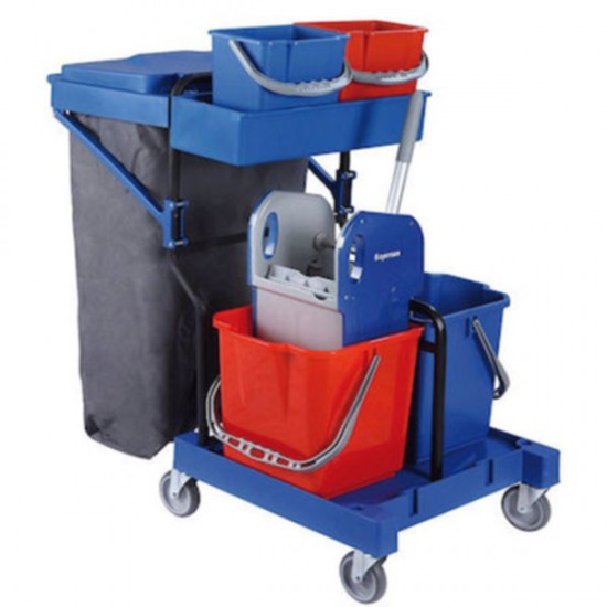 ΚΑΡΟΤΣΙ ΣΦΟΥΓΓΑΡΙΣΜΑΤΟΣ 2ΠΛΟ ΜΕ ΠΡΕΣΑ, 2 ΚΟΥΒΑΚΙΑ & ΒΑΣΗ ΣΑΚΟΥΛΑΣ (3101)