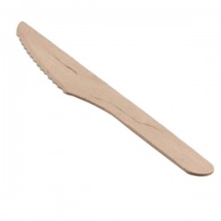 ΜΑΧΑΙΡΙ ΞΥΛΙΝΟ 16cm 100τεμ.