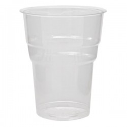 ΠΟΤΗΡΙ 250ml ΠΛΑΣΤΙΚΟ ΔΙΑΦΑΝΟ ΝΕΡΟΥ 50 τεμ