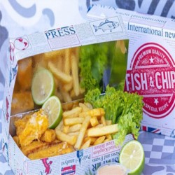 ΚΟΥΤΙΑ ΨΑΡΙΩΝ "FISH & CHIPS"