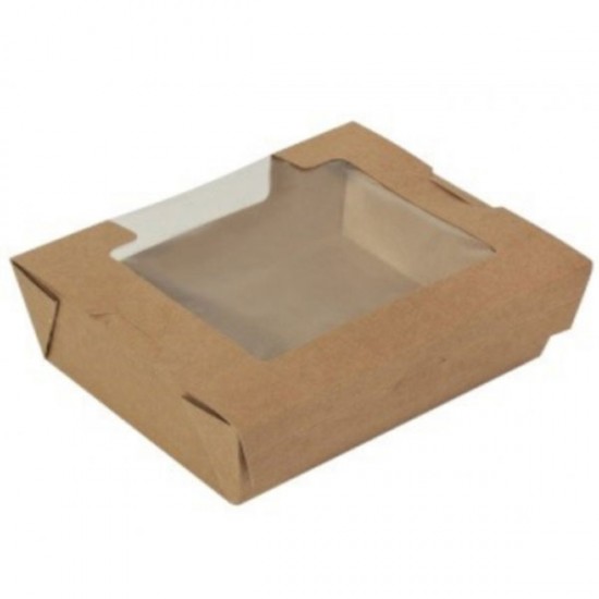 ΚΟΥΤΙ KRAFT ΜΕ ΠΑΡΑΘΥΡΟ - ΜΕΓΑΛΟ ΣΑΛΑΤΑΣ 60ΤΕΜ (ΚΩΔ. 9257) 