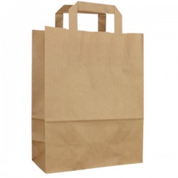 ΤΣΑΝΤΑ ΧΑΡΤΙΝΗ CRAFT ΜΕ ΧΕΡΑΚΙ