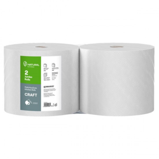 ΡΟΛΑ ΚΟΥΖΙΝΑΣ JUMBO CRAFT ENDLESS 2 x 4 kg ΡΟΛΑ ΚΟΥΖΙΝΑΣ JUMBO CRAFT ENDLESS 2 x 4 kg