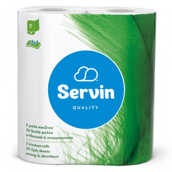 ΡΟΛΟ ΚΟΥΖΙΝΑΣ DAILY SERVIN 2 x 107 gr ΡΟΛΟ ΚΟΥΖΙΝΑΣ DAILY SERVIN 2 x 107 gr