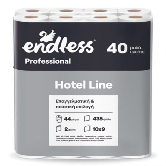ΧΑΡΤΙ ΥΓΕΙΑΣ 40 ΡΟΛΑ HOTEL LINE ENDLESS ΧΑΡΤΙ ΥΓΕΙΑΣ 40 ΡΟΛΑ HOTEL LINE ENDLESS
