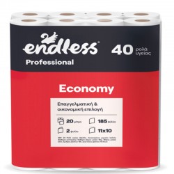ΧΑΡΤΙ ΥΓΕΙΑΣ 40 ΡΟΛΑ GOFRE ECONOMY ENDLESS ΧΑΡΤΙ ΥΓΕΙΑΣ 40 ΡΟΛΑ GOFRE ECONOMY ENDLESS