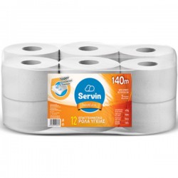 ΧΑΡΤΙ ΥΓΕΙΑΣ ΣΥΣΚΕΥΩΝ 12 x 450 gr SERVIN ΧΑΡΤΙ ΥΓΕΙΑΣ ΣΥΣΚΕΥΩΝ 12 x 450 gr SERVIN