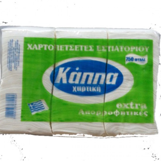 ΧΑΡΤΟΠΕΤΣΕΤΑ ΕΣΤΙΑΤΟΡΙΟΥ ΛΕΥΚΗ   24x24 cm 750 ΦΥΛΛΩΝ