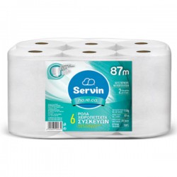 ΧΕΙΡΟΠΕΤΣΕΤΑ ΡΟΛΟ AUTOCUT 6 x 750 gr SERVIN