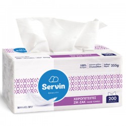 ΧΕΙΡΟΠΕΤΣΕΤΑ ΖΙΚ-ΖΑΚ 2 ΦΥΛΛH SERVIN