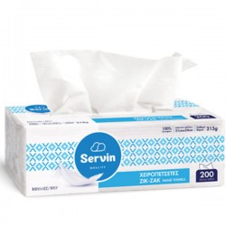 ΧΕΙΡΟΠΕΤΣΕΤΑ ΖΙΚ-ΖΑΚ 1 ΦΥΛΛH SERVIN